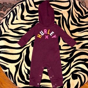 NWOT Hurley 3 month old onesie